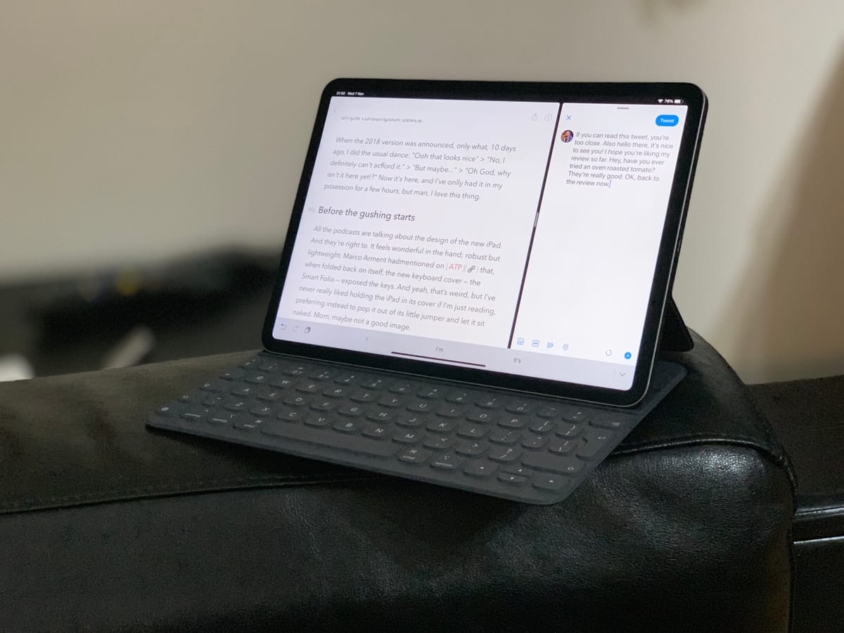 I want to marry my 2018 iPad Pro