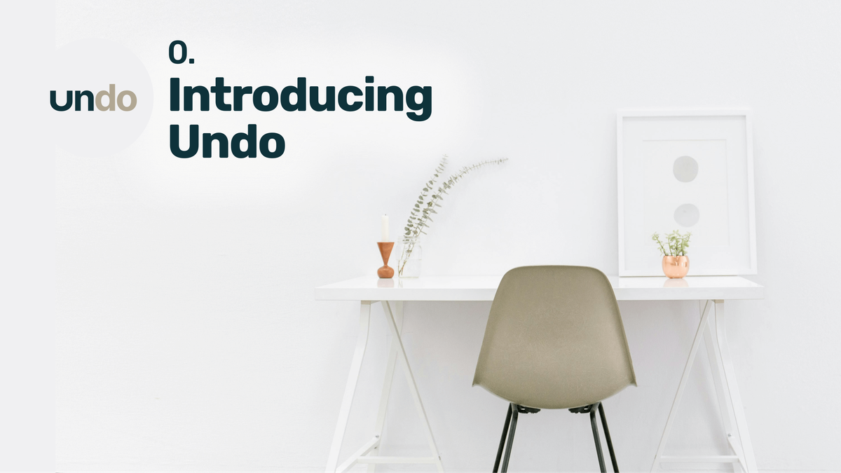 Introducing Undo